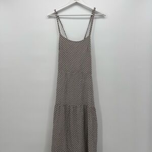 Rusty XO Geometric Multicolor Maxi Dress Coastal Island Size Small Beach